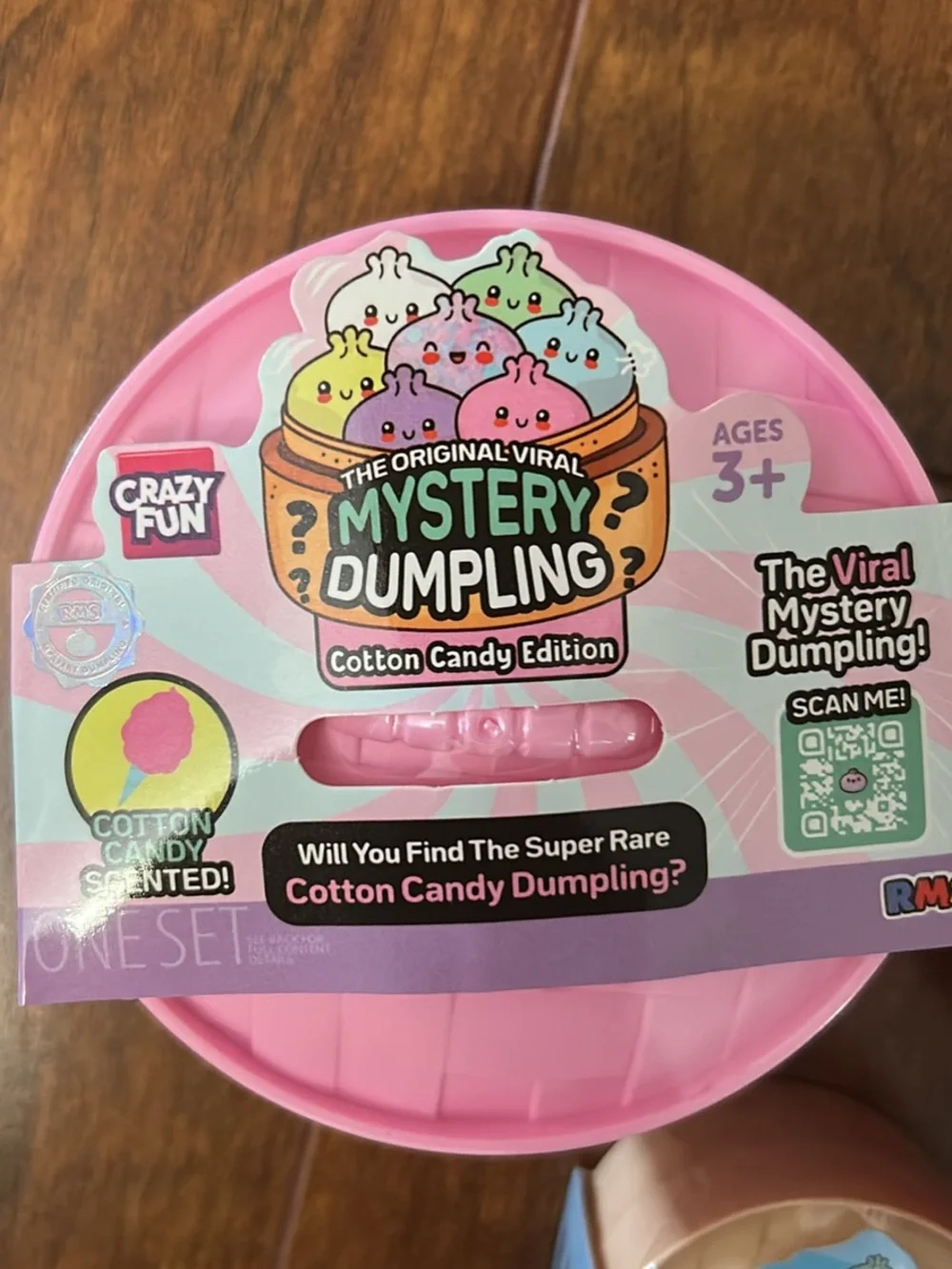 (3) Mystery Dumplings. Treasure Edition, Cotton Candy Ed and Mini Glitter Ed